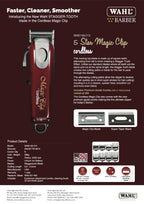 Wahl Magic Clip Cordless — Burgundy