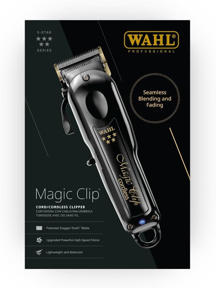 Wahl Magic Clip Cordless — Black