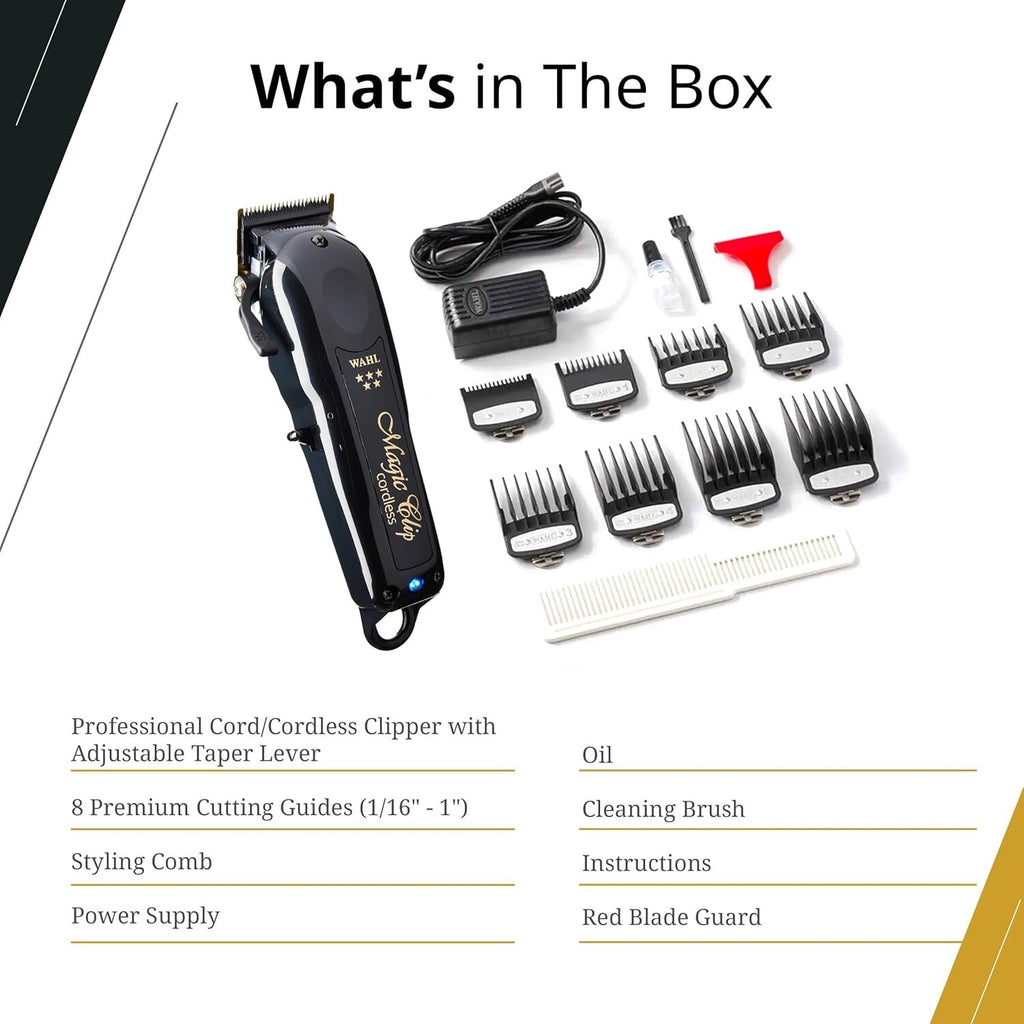 Wahl Magic Clip Cordless — Black