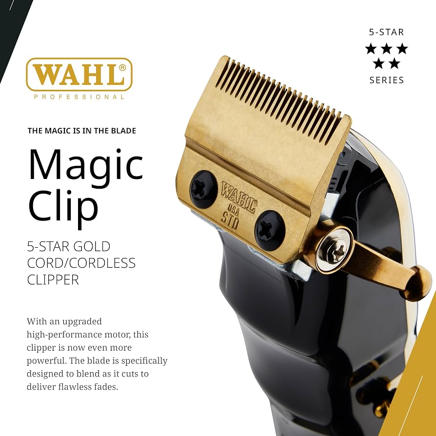Wahl Magic Clip Cordless — Gold