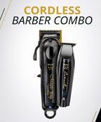 Wahl 5-Star Cordless Barber Combo — Black Magic Clip + Detailer