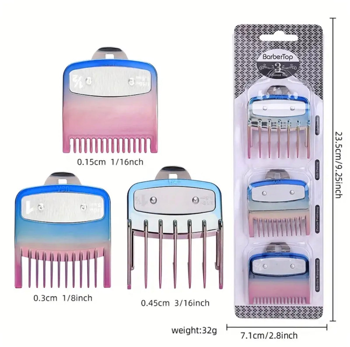 0.5, 1 and 1.5 Clipper Guard Pack
