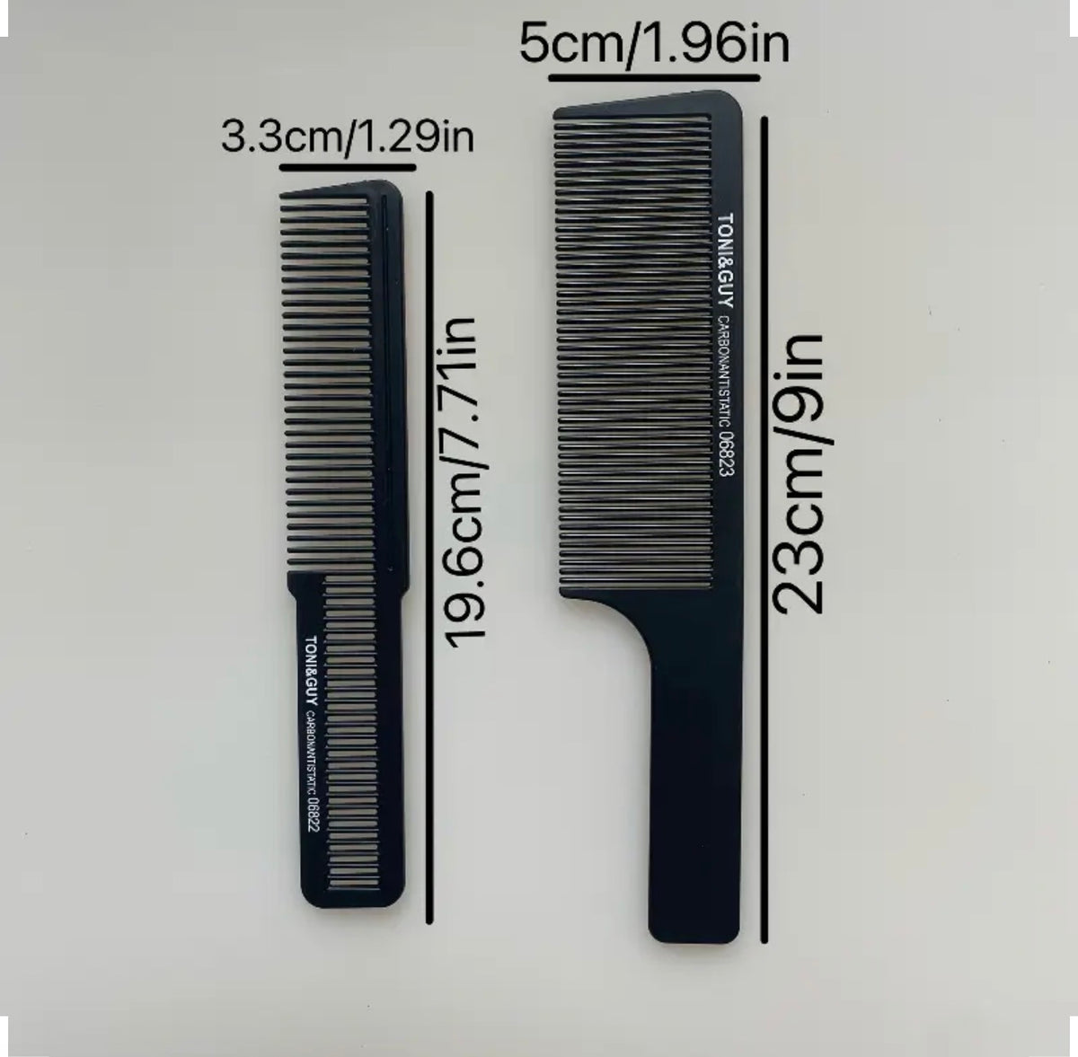 TONI & GUY 2pc Cutting Comb Pack