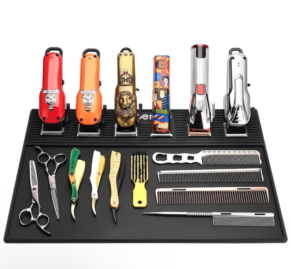 Large Magnetic BarberTop Workstation Mat