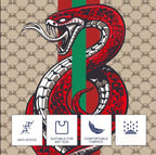 Snake Gucci Style Cape