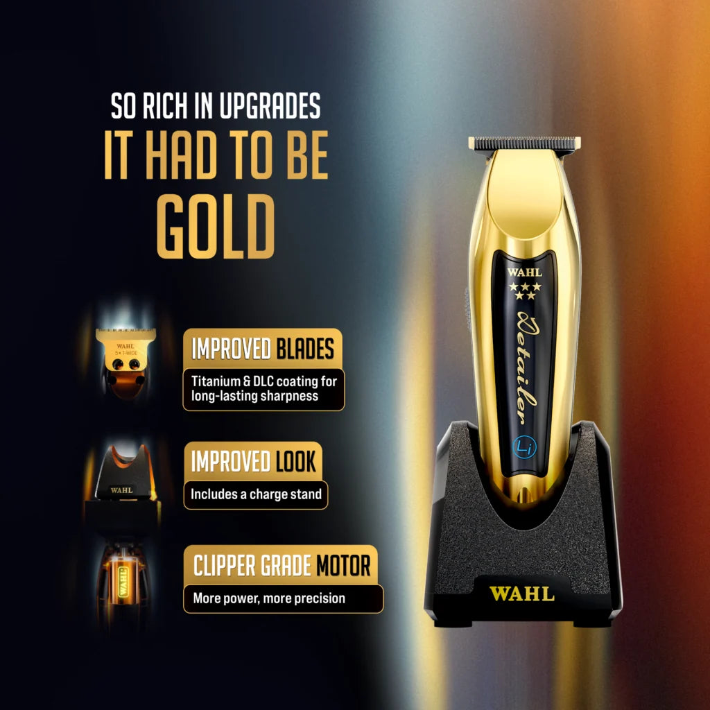 Wahl Gold Detailer Trimmer — Cordless Li