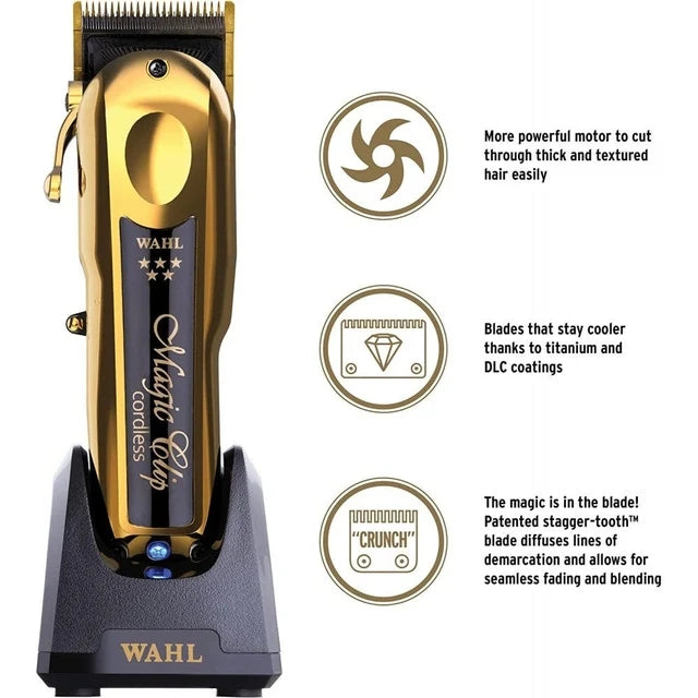 Wahl Magic Clip Cordless — Gold