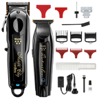 Wahl 5-Star Cordless Barber Combo — Black Magic Clip + Detailer