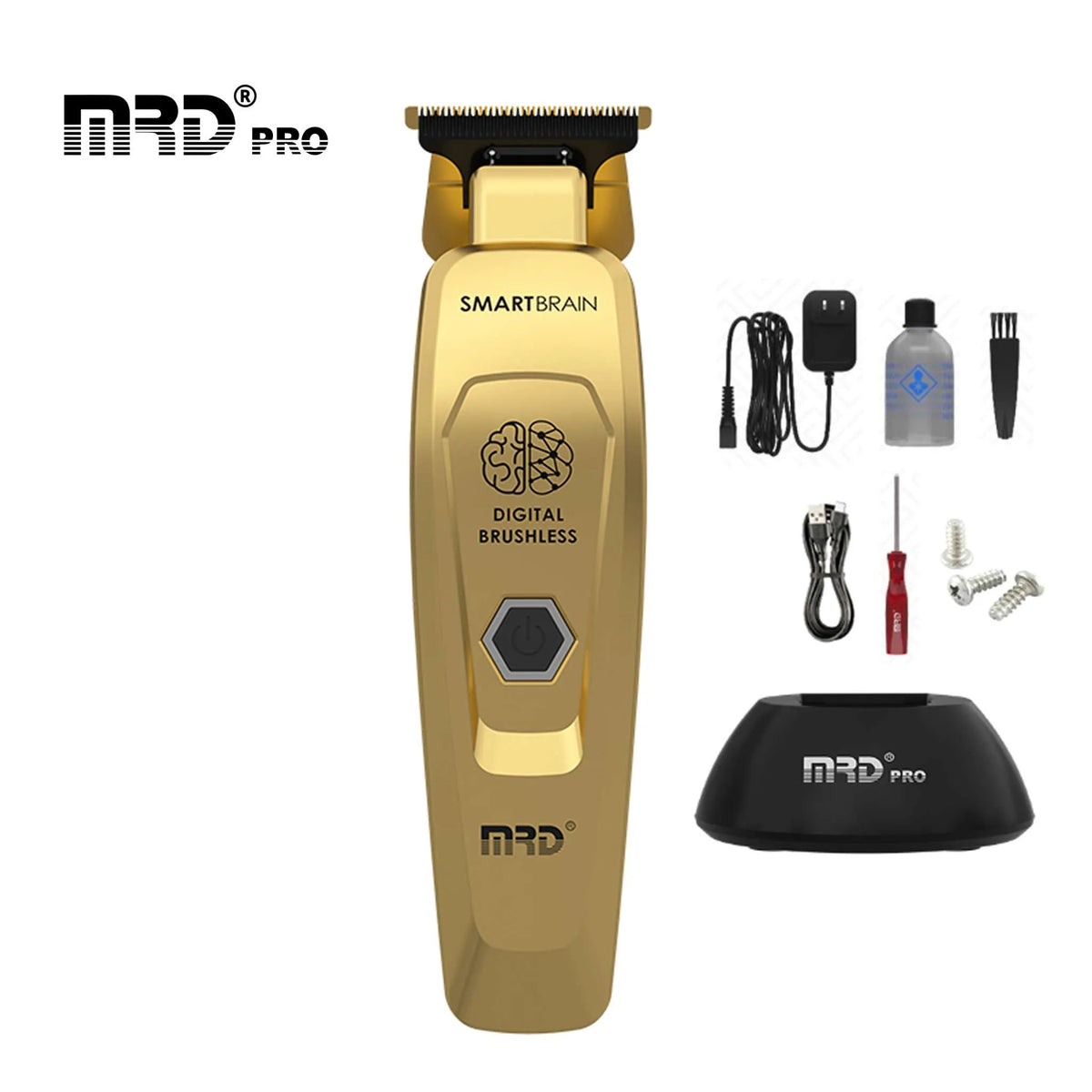 MRD Smart Brain Clipper & Trimmer Duo - Gold