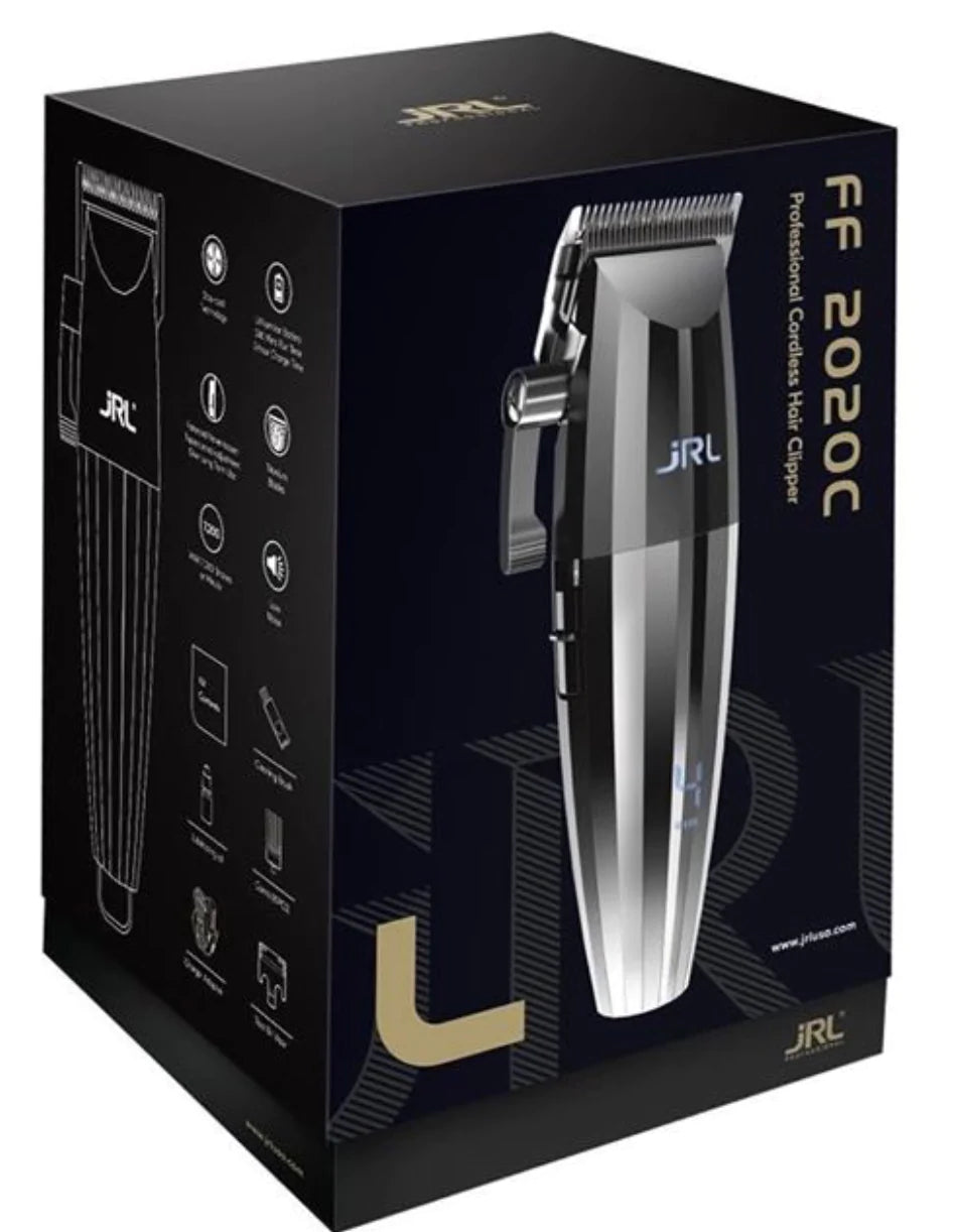 JRL FF2020C Cordless Clipper - Silver