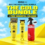 MRD Smart Brain Clipper & Trimmer Duo - Gold